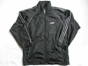 BD290[FIRST DOWN] First down Logo badge lining mesh breaker jacket man . black 140