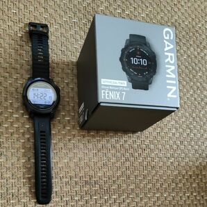 おまけ付き　ガーミン GARMIN fenix7 Sapphire Dual Power