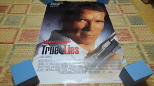 ▲　True Lies トゥルーライズ　【　映画　ポスター　】　アーノルド・シュワルツェネッガー　※管理番号1133