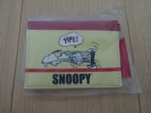 ピーナッツ スヌーピー コイル付き パスケース 定期入れ カードケース ICカードケース PEANUTS SNOOPY CARD CASE