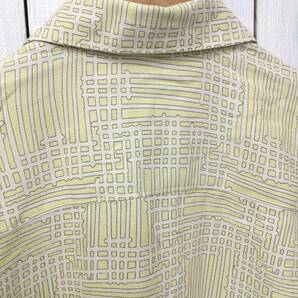 Tommy Bahama トミーバハマ シルクシャツ アロハシャツ ハワイアン シルク総柄 半袖シャツ メンズL 良品の画像8