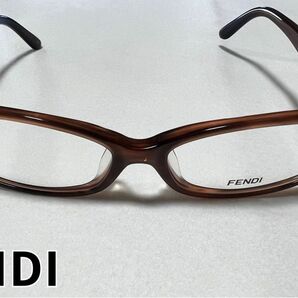 FENDI 1004A メガネ　フレーム　ブラウン　新品　未使用　男女兼用