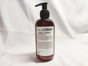 【未使用】LA BRUKET（ラブルケット）HANDCREAM ハンドクリーム 221 Gran/Spruce 250ml