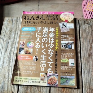 ☆ねんきん生活。月１５万円で幸せに暮らす 　vol.8 別冊すてきな奥さん　主婦と生活社　付録なし☆