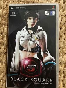 ☆PSP「DJ MAXマックスBLACK SQUAREブラックスクエア ポータブルEmotional Sense 輸入品韓国版」海外コリアンゲームソフトUMD甚