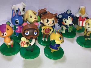 ☆フィギュアゲーム「あつまれどうぶつの森 11体」どう森あつ森チョコエッグ フルタ人形色々たくさんニンテンドー3DSスイッチ勝