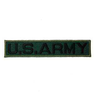 アイロンワッペン US ARMY ミリタリー 軍物 陸軍 アメリカ デザイン 簡単貼り付け アップリケ 刺繍 裁縫 