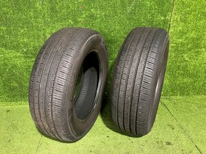 新S管理無 0824-2 中古 タイヤ】2本SET★205/60R16 2019年製★16インチ ピレリ P8FS 5分山 5mm