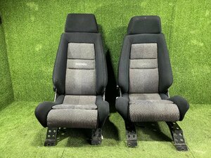 新S管理73572 H08 ジムニー JA22W】★RECARO LXかと…？ 運転席 助手席 シート★APIO アピオ シートレール付属