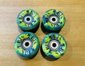 【送料無料】SPITFIRE スピットファイア WHEELS ウィール 56mm 99du ninja ニンジャ ベアリング付属 formula four スケボー スケートボード