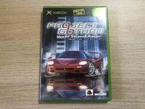 Xbox ソフト プロジェクトゴッサム PROJECT GOTHAM World Street Racer 【管理 15294】【B】