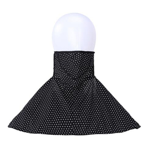 エナジープライス マスク 日焼け対策女性用フェースカバー ブラック