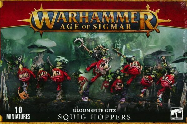 【グルームスパイト・ギット】スクイッグ・ホッパー Squig Hoppers[89-44][WARHAMMER AGE OF SIGMAR]ウォーハンマー