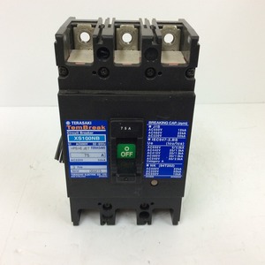 送料無料!!　TERASAKI XS100NB 75A 3POLE 中古品【992000500341】