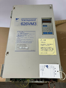 送料無料!!　Yaskawa　インバータ　VARISPEED　626VM3　CIMR-VMS25P5　中古整備品　【992302500759】