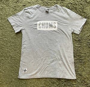 CHUMS チャムス　プリントロゴTシャツ　Ｍsize USED