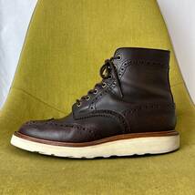 Tricker's トリッカーズ M2508 MALTON モールトン ウイングチップカントリーブーツ 8 fitting5 英国製 レザーシューズ 26.5 27.0相当_画像4