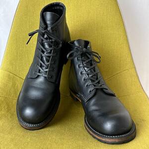 REDWING レッドウィング 9014 12年製 Beckman Boots ベックマン 10.0 D USA製 28.0相当 レースアップブーツ レザーシューズ