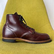 REDWING レッドウィング 9011 最初期 07年製 Beckman Boots ベックマン 9.0 D USA製 27.0相当 レースアップブーツ レザーシューズ_画像5