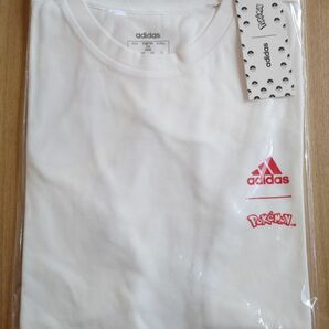 adidas　ポケモン　半袖Tシャツ　150 ホワイト