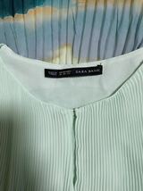 ZARA プリーツ加工　ノースリーブ　ワンピース_画像6