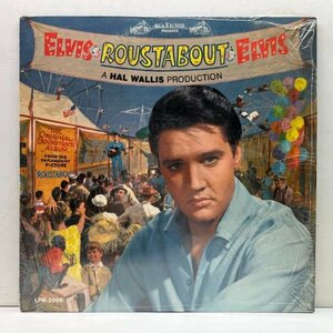 シュリンク付き良好!! MONO ニッパー 深溝 USオリジナル ELVIS PRESLEY Roustabout (RCA LPM 2999) エルヴィス・プレスリー 青春カーニバル