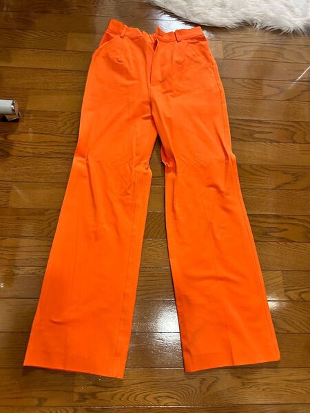 新品!sly ストレッチパンツ オレンジ