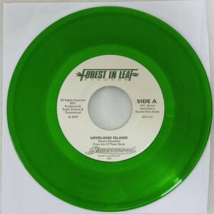 新品未使用★Greenwood / Loveland Island 7'' / 45s ハワイ Hawaii 現行AOR 山下達郎カバー! c/w Pipeline Sequence