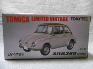 未封新開品 TOMICA LIMITED VINTAGE NEO TOMY TEC LV-N173c スバル360（61年式）