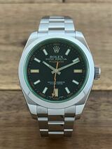 【a-watch名古屋】ロレックス (ROLEX) ミルガウス 116400GV ブラック(黒) 中古_画像1