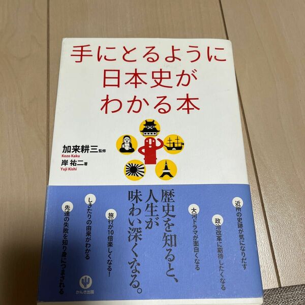 手にとるように日本史がわかる本 （第２版） 岸祐二／著　加来耕三／監修