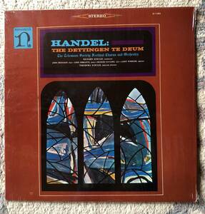 Lp-Aug / 米 nonesuch / J.Dennison, R.Schulze・The Telemann Sciety Festival Chorus and Orchestra / G.F.HANDEL_THE DETTINGEN TE DEUM