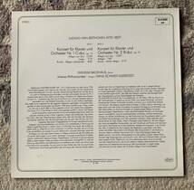 LP-Aug / 独 TELEFUNKEN / W.Backhaus, Isserstedt・Wiener Philharmoniker / BEETHOVEN_piano Concerto No.1 Op.15 & No.２ Op.19 _画像2