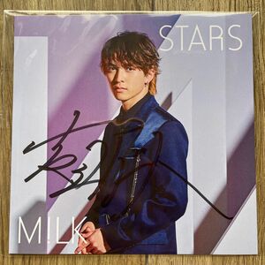 M!LK 吉田仁人 サイン STARS ジャケット