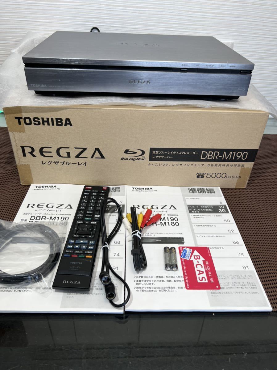 東芝 REGZAブルーレイ DBR-M190 オークション比較 - 価格.com