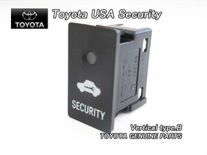 トヨタ/TOYOTA/米国US純正セキュリティ.インジケータ.ランプ縦型Bタイプ/USDM北米仕様SECURITY-INDICATOR常時点灯USA(横24.5mm×縦42.5mm)