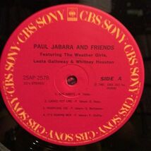 Paul Jabara Featuring The Weather Girls - Paul Jabara And Friends 1983国内盤LP　ウェザー・ガールズ - ハレルヤ・ハリケーン_画像3