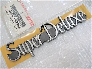 ★希少 スーパーデラックス トヨタ クラウン タクシー? Super Deluxe 新品 151系?TSS10系? 75443-30270 ロゴグレードエンブレム 1点 旧車