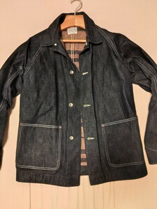 リアルマッコイズ　JOE McCOY 8HU WOOL LINED CHORE COAT MJ16161　サイズ36