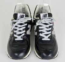 VINTAGE USA製 NEW BALANCE ニューバランス M576K スニーカー 黒 9D b7097_画像3