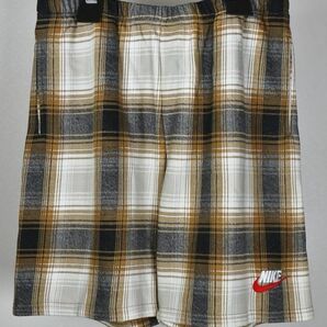 18AW SUPREME x NIKE Plaid Sweat Short Large シュプリーム ナイキ スウェット ショートパンツ AR5573-255 b7087の画像1