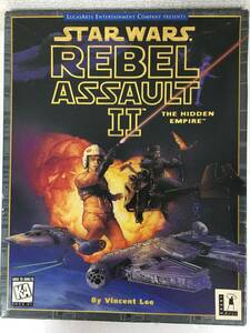 ★☆E235 Macintosh DOS/V スターウォーズレベルアサルト2 STAR WARS REBEL ASSAULT II THE HIDDEN EMPIR 海外版☆★