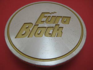 即決 e074 Euro Block アルミホイール用センターキャップ1個中古　ORA-A58