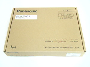 Panasonic パナソニック PoE給電スイッチングハブ GA-ML8THPoE+ PN260894 未使用