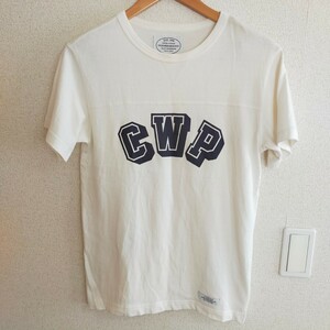 NEIGHBORHOOD ネイバーフッド CWP ナンバリング 半袖　プリントフットボールTシャツ S ホワイト(白)