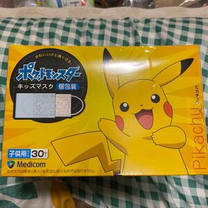 ポケットモンスター キッズマスク(個包装)子供用30枚入