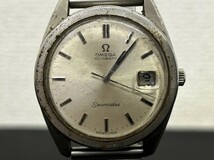 A1 OMEGA オメガ Seamaster シーマスター デイト AUTOMATIC 自動巻 ブランド腕時計 メンズ腕時計 スイス製 ヴィンテージ 現状品_画像1