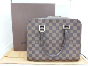 美品★LOUIS VUITTON ルイヴィトン ダミエ トリアナ N51155 ハンドバッグ /B6757