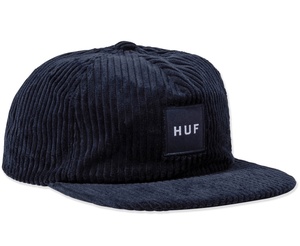 HUF Box Logo 5 Panel Hat Cap Navy キャップ 