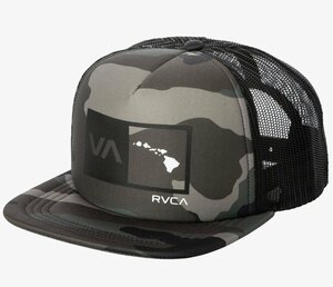 RVCA Islands Balance Box Foam Hat Cap Army Camo キャップ